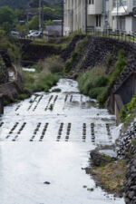 Fluss am Bahnhof Kirishima Kirishima